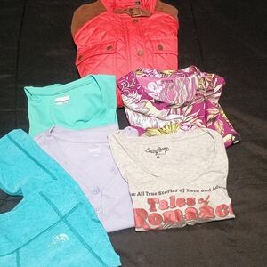 Women's Misc Sz Small Shirt Bundle. Ralph Lauren Quilted Jacket